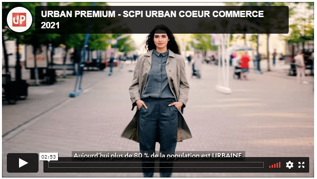 SCPI URBAN COEUR COMMERCE 2021