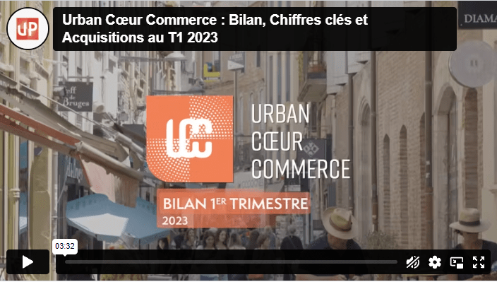 SCPI URBAN COEUR COMMERCE T1 2023
